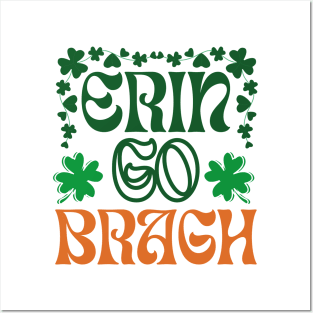 Ireland Forever, ancient gaelic irish patriotic phrase Posters and Art